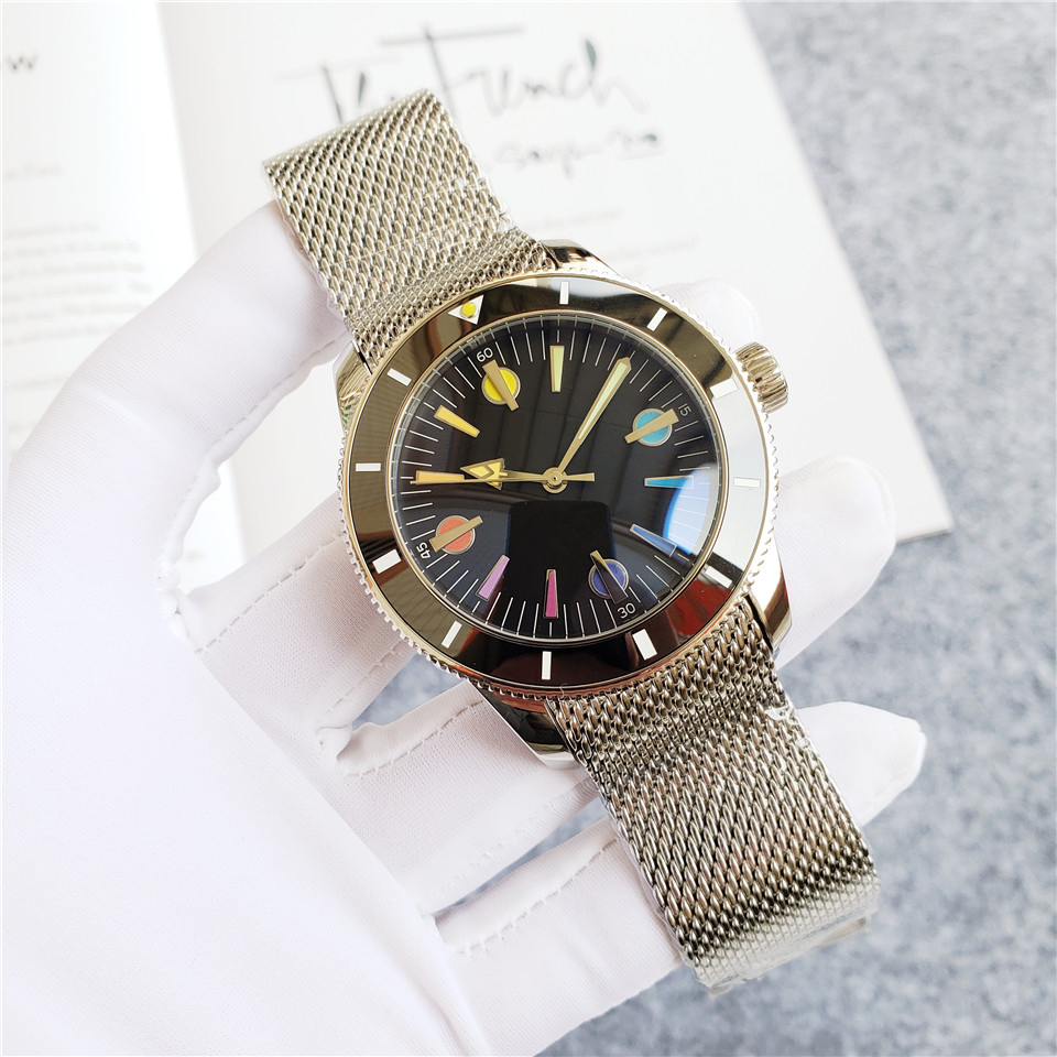 

Top Mens Watch Automatic Mechanical Watches Stainless Steel Strap Classic Fashion Waterproof Luminous Wristwatches