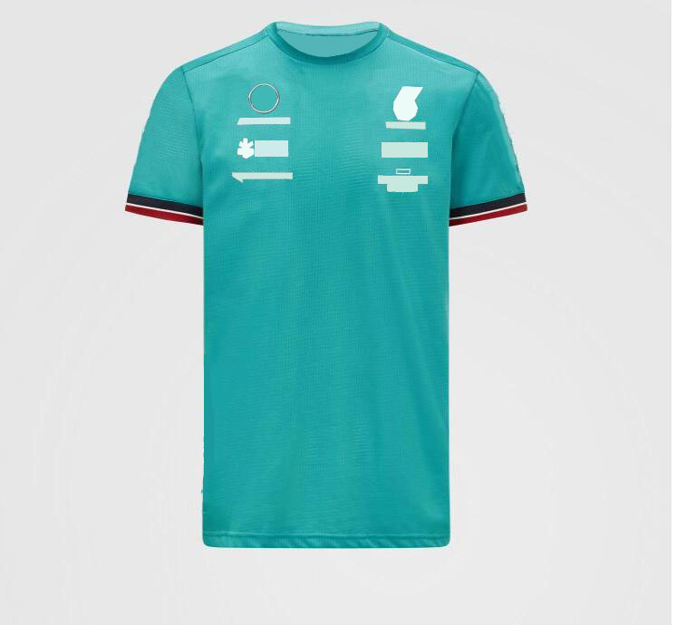 

F1 Formula One racing short-sleeved T-shirt team uniform 2021 customized W11 racing suit sports round neck Tee
