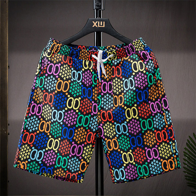

Beach 2021 Designer Brand Summer Men's Shorts Fashion Running Loose Fast Dry Cleaning Process Pure Fabric Casual Hip Hop Ins, White;black
