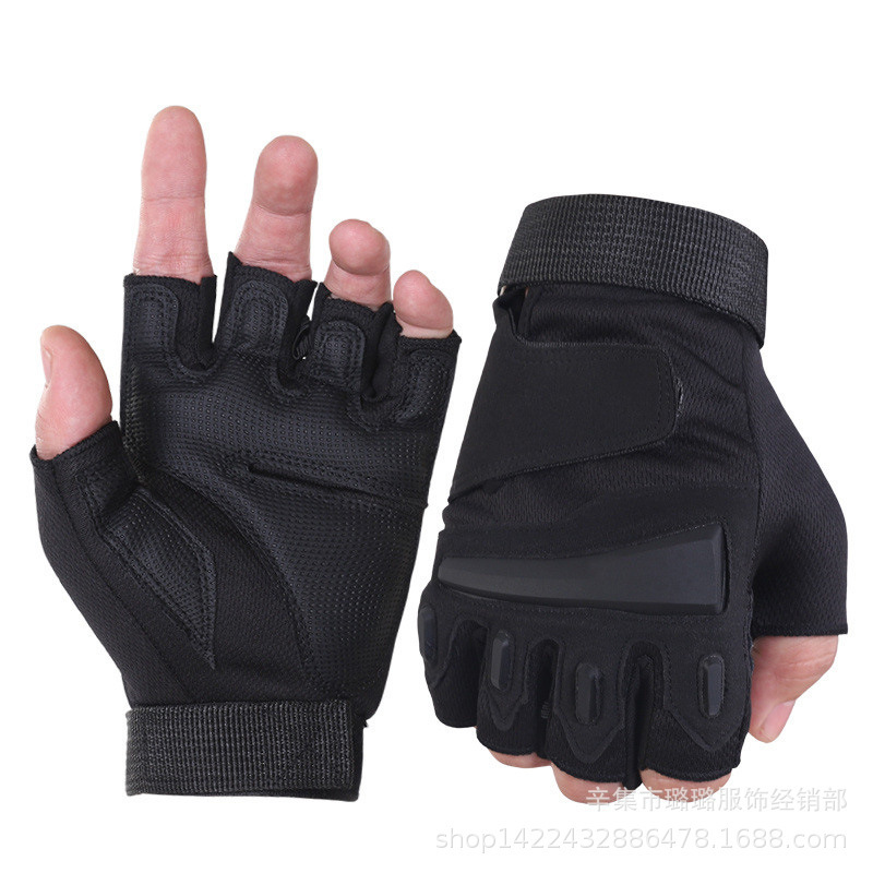 

Tactical gloves Half Finger fitness dumbbell spinning mechanical sports riding men's spring and summer