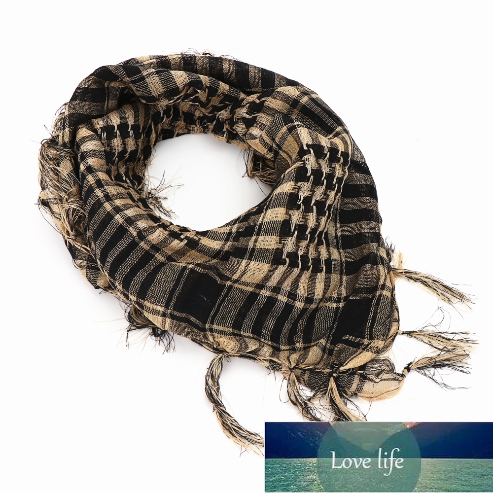 

Outdoor Hiking Scarves Military Arab Tactical Desert Scarf Army Headshawl with Tassel for Men Women Bandana Scarf Mask Factory price expert design Quality Latest