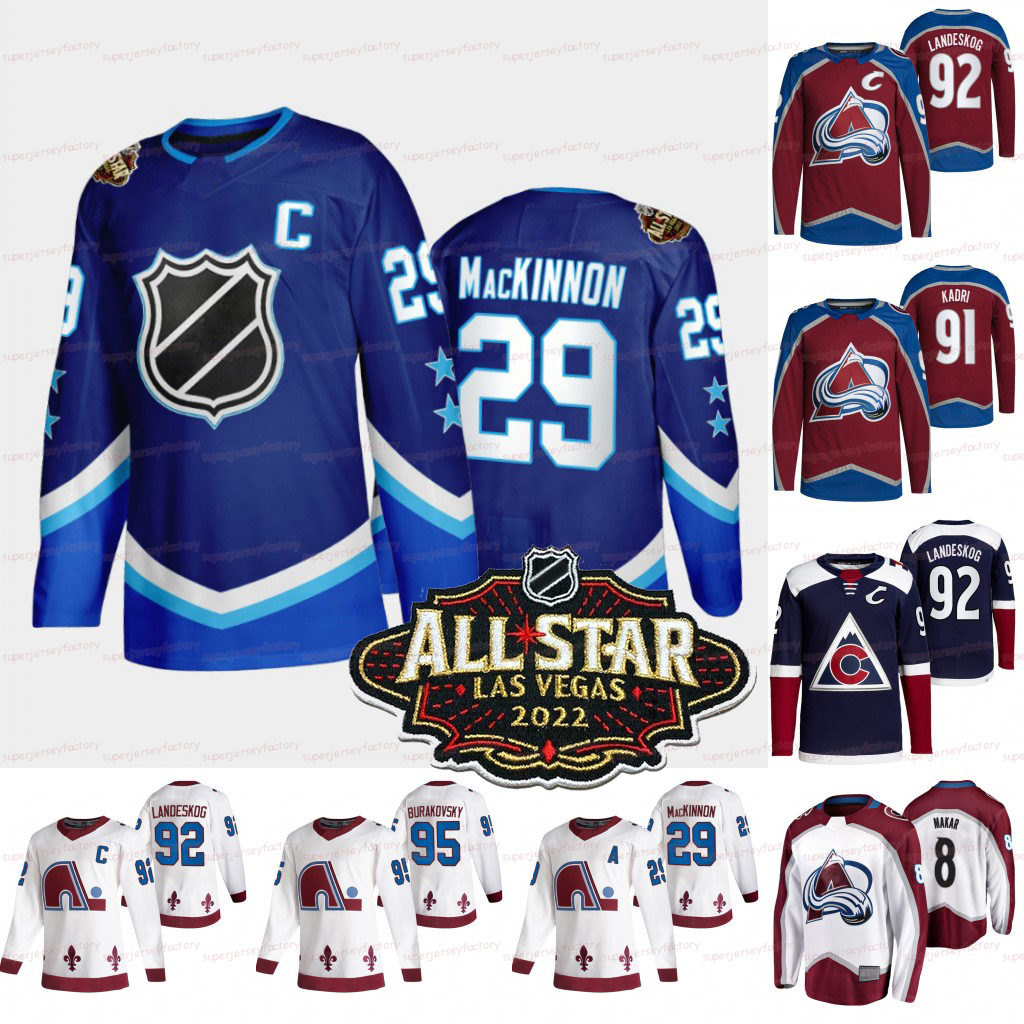 

Nathan MacKinnon Colorado Avalanche 2022 All-Star Jersey Cale Makar Andre Burakovsky Gabriel Landeskog Mikko Rantanen Darcy Kuemper Stefan Matteau Alex Newhook, Youth s-xl