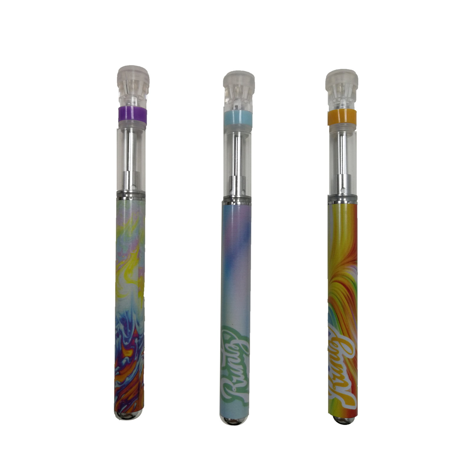 

Runty Disposable Vape Pen Empty Cartridge Electronic Cigarettes Rechargeable 1ML High Potency New Design Glass Mouth Runtz Vapes Cartridges
