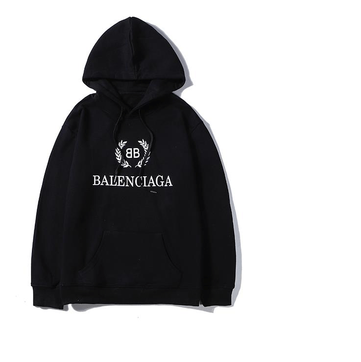 

New Designer Balencaiga Sweatshirt Men Women Hoodie Fashion Long Sleeve Print Hoodies Streetwear Sweatershirt, White