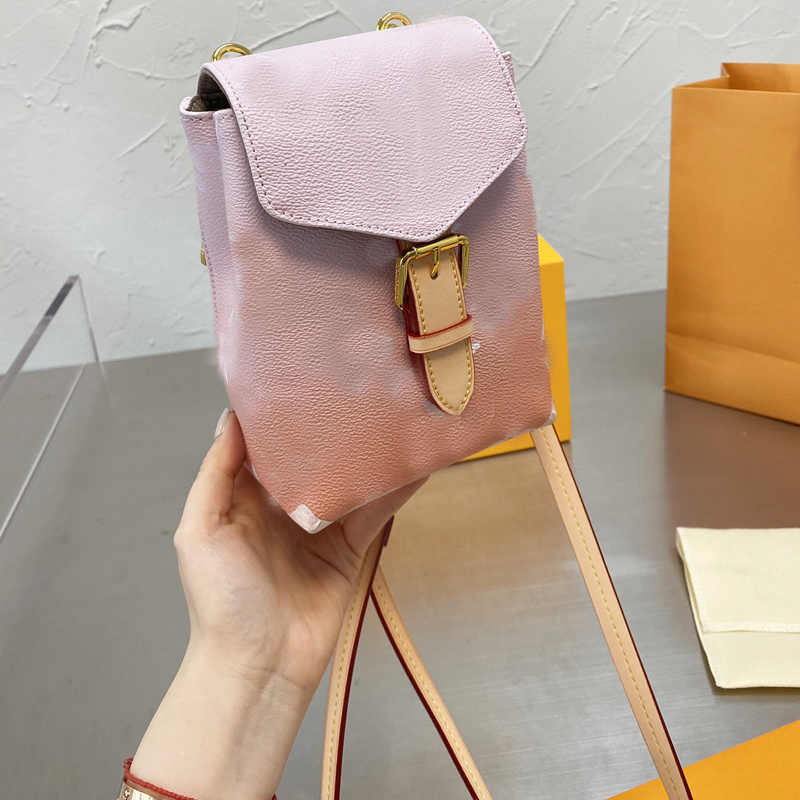 

Handbag Women Luxurys Designers Bags 2021 Crossbody Bag Top Quality Mini Genuine Leather Wallets Lady Fashion Backpack Purse Removable Shoul, No bags;make up the difference