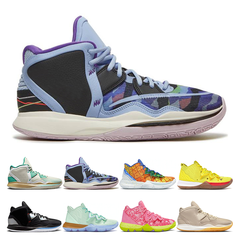 

men basketanll shoes Kyries 8s Keep Sue Fresh Aluminum Fire and Ice 5s mens trainers sports sneakers
