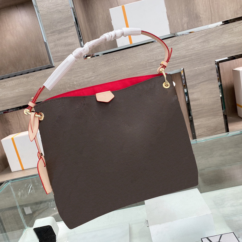 

Classic old flower designer bags women tote bag large handbags shoulder bag fashion 4-color size 30x28cm