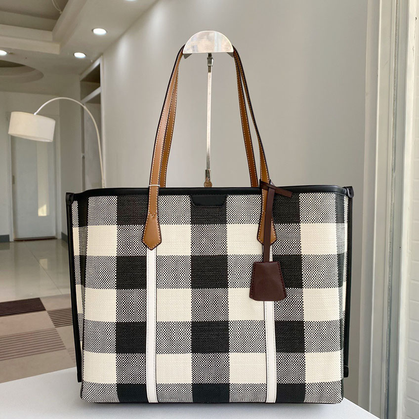 

designer handbags Top quality Tote Bag Women Luxurys Bags 2021 Crossbody handbag Genuine leather shoulder strap Large capacity shoppingbag, Split# 24cm