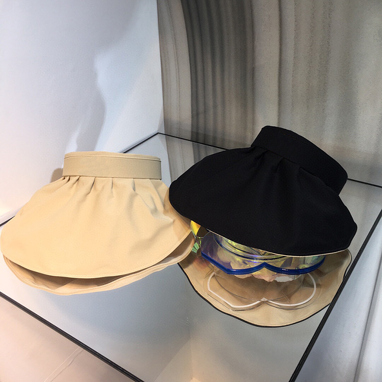 

Benjamin 01 women's sports sun hat, no top, adjustable size, 2 colors to choose from PLMZXNE1, Blue;gray