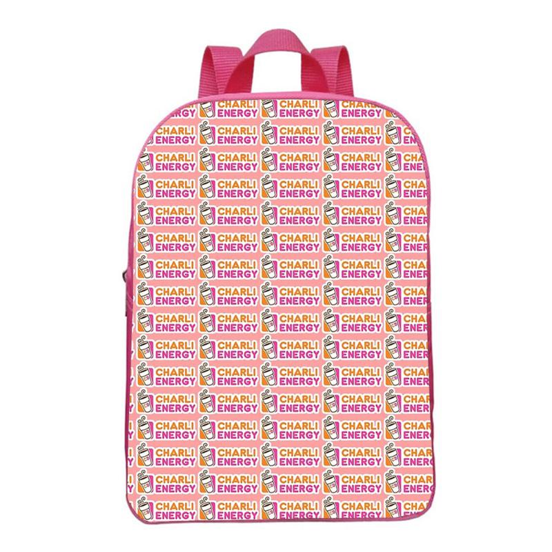

Backpack Charli Damelio Mini Small Bookbag Kindergarten School Bag Boys Girls Bags Children Kawaii Fashion Cartoon Knapsack, A01127-pink-12ib3