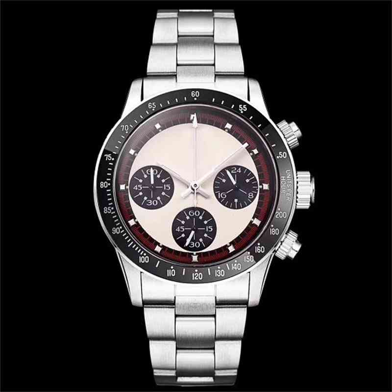 

Luxury Men's Watch Stainless Steel Men's Watch #668, Slivery;brown