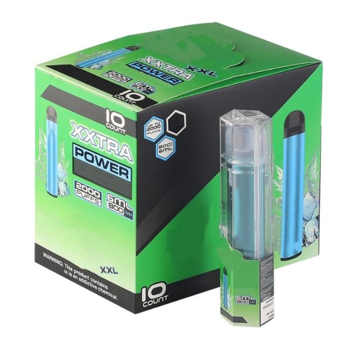 

Bang XXL E-cigarette Kits Disposable Vape Pen 2000 Puffs Electronic Cigarette 800mAh 6ml Device Extra Power E Cigarettes 24 Colors
