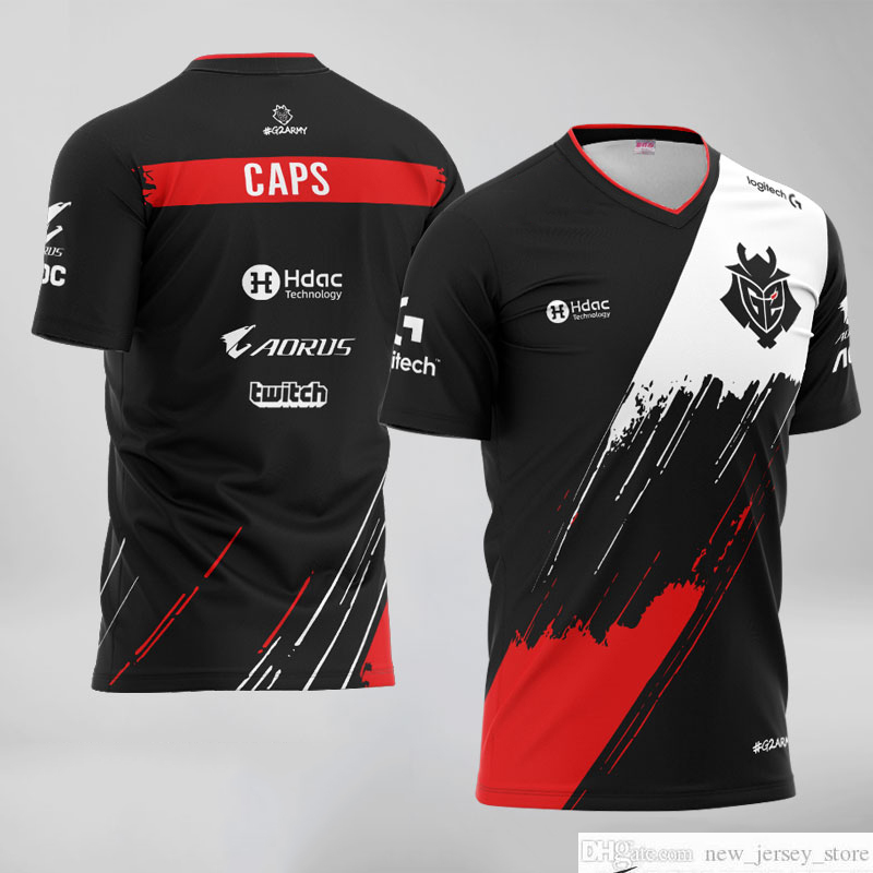 

G2 Esports T-Shirt Game LOL CSGO Top Team Pro Player Men Women Fashion Streetwear T Shirt High Quality Custom ID Jersey Clothingsoccer jerse, At100408s