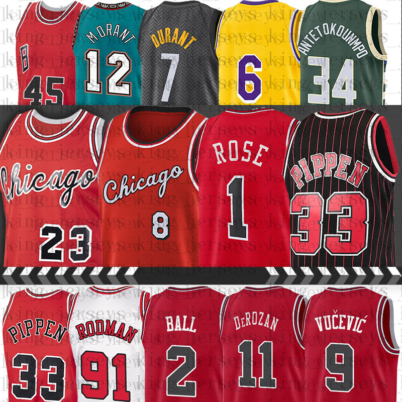 

2 Lonzo 11 DeMar Ball 8 Zach Basketball Jerseys DeRozan 33 Scottie 91 Dennis LaVine Pippen 23 MJ Rodman 15 Vince Iverson Carter 3 Allen, Ncaa