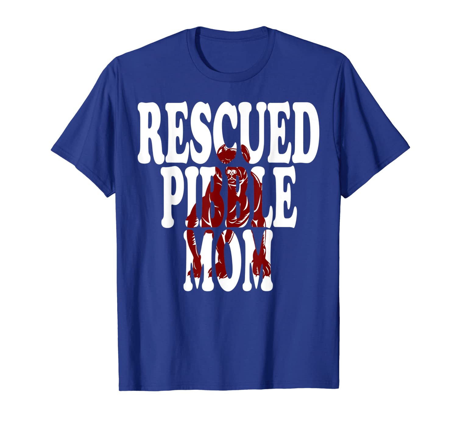 

pitbull rescue dog mom gift shirt adopt dog, White;black