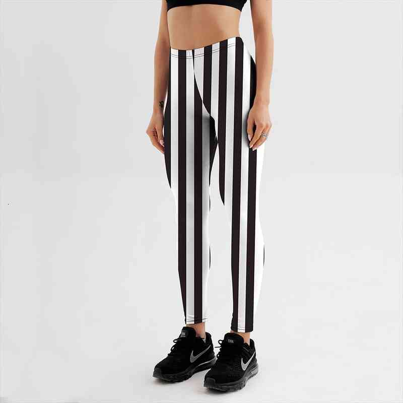 

Arrival Women Slim Designed Digital Printed Supernova Beetlejuice Leggings Drop, Black
