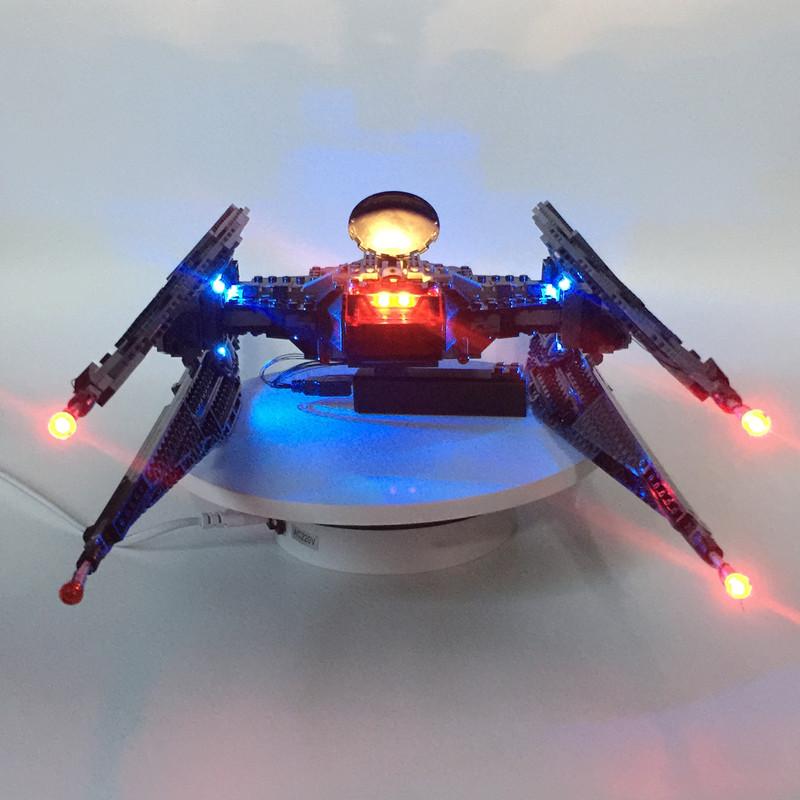 

Night Lights LED Light Kit (only Included) For 75179 And 05127 Kylo TIE Fighter ( Not Include The Bricks Set)