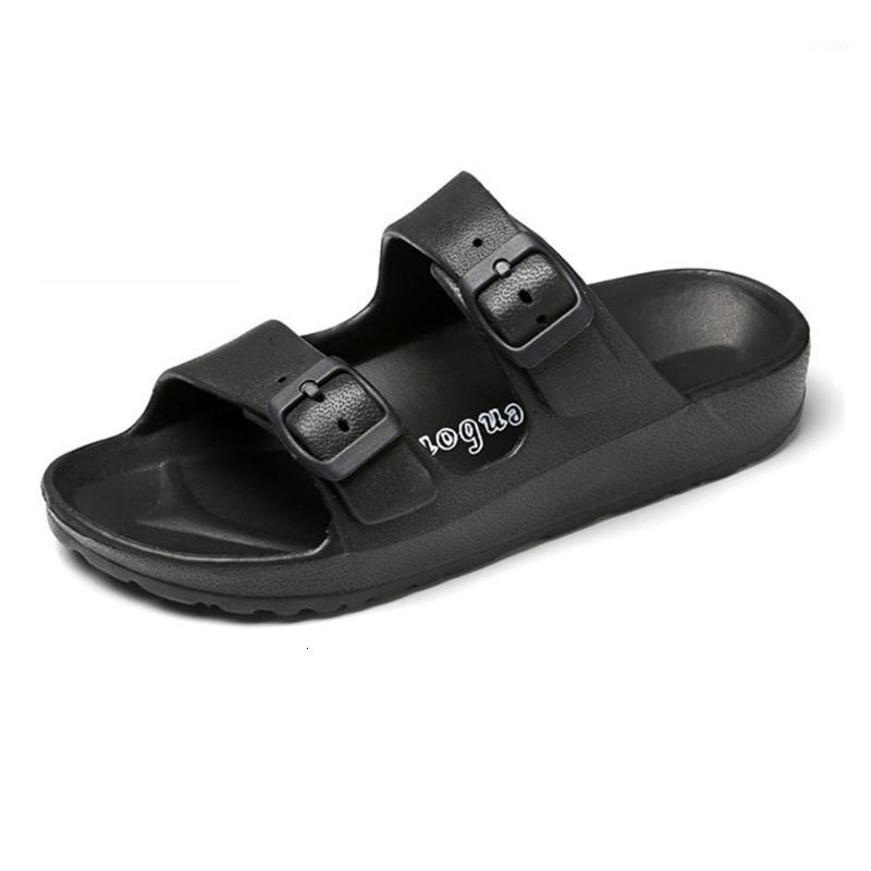 

Sandals Summer Beach Non Slip Home Casual Shoes Indoor Outdoor Adjustable Buckle Soft Arch Support Women Slide EVA Flat Heel1 GERI, Red