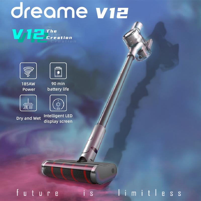 

Vacuum Cleaners Dreame V12 Wireless Cleaner Upgrade Version From V11 Free Tax And Fast