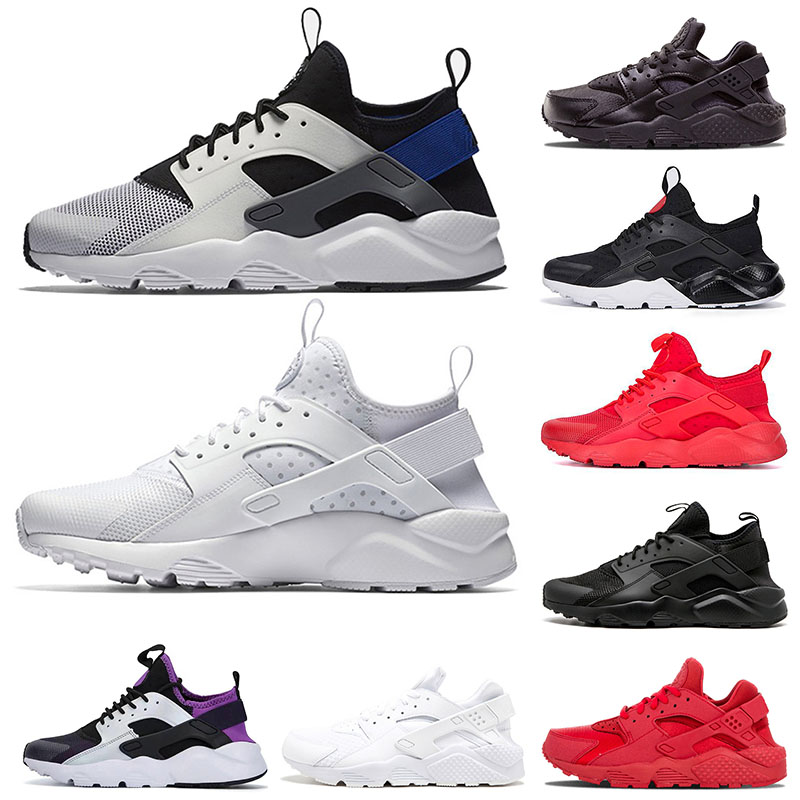 

Big Size 36-45 Professional Huarache 4.0 Running Flat shoes for Women Men Trainers Huaraches Oreo White Green purple red black Hurache Sports Original Sneakers, 4.0 oreo 36-45