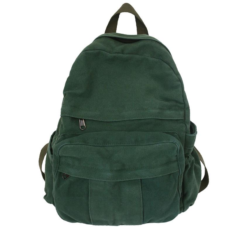 

Backpack Backpacks For Women 2021 Student School Bag Fashion Canvas Teenager Daypack Teenage Bagpack Teen Rucksack Travel, Black