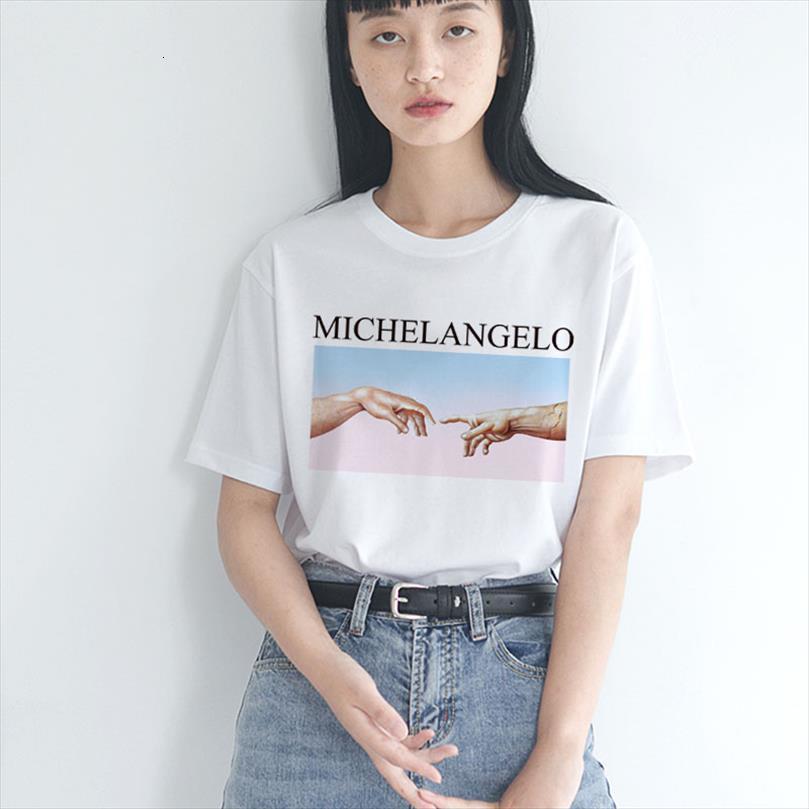 

summer and women fashion mens t shirts michelangelo cappella sistina short sleeve casual female plus size clothing, White;black