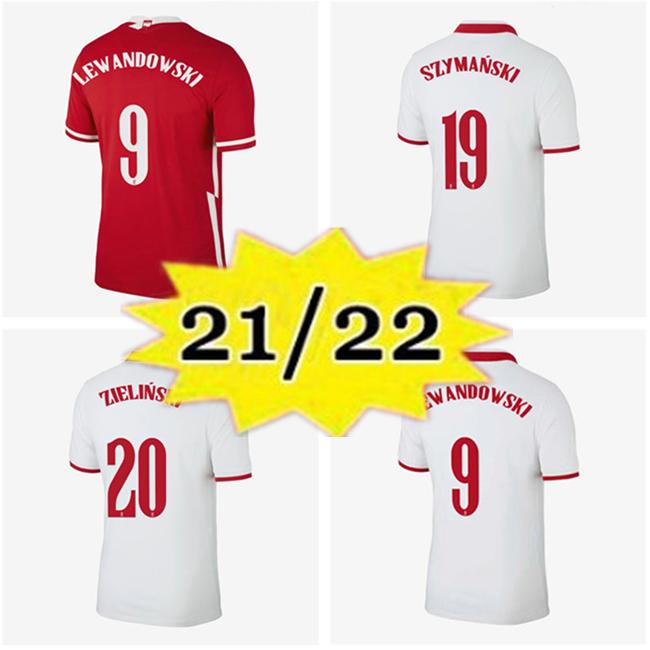 

soccer2021 POLSKA Soccer Jersey Home away 20 21 red white MILIK POL LEWANDOWSKI PISZCZEK and Jerseys football Shirts uniforms, Black;yellow