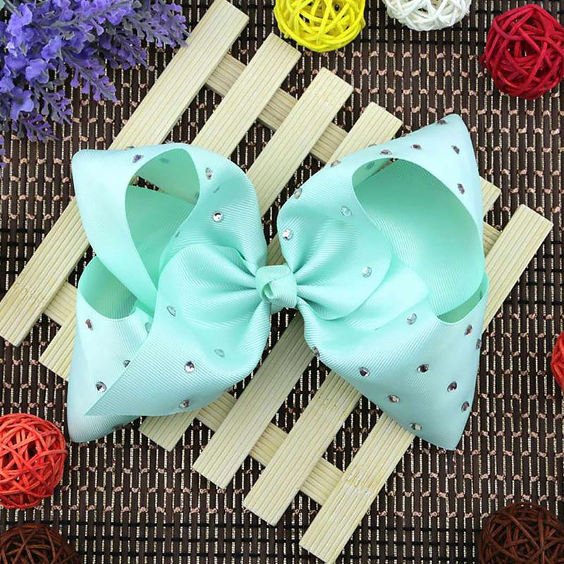 

Hair Clips & Barrettes Korean Rhinstones Bowknot For Women Fashion Barrette Girls Hairpins Jewelry Accessories, Golden;silver