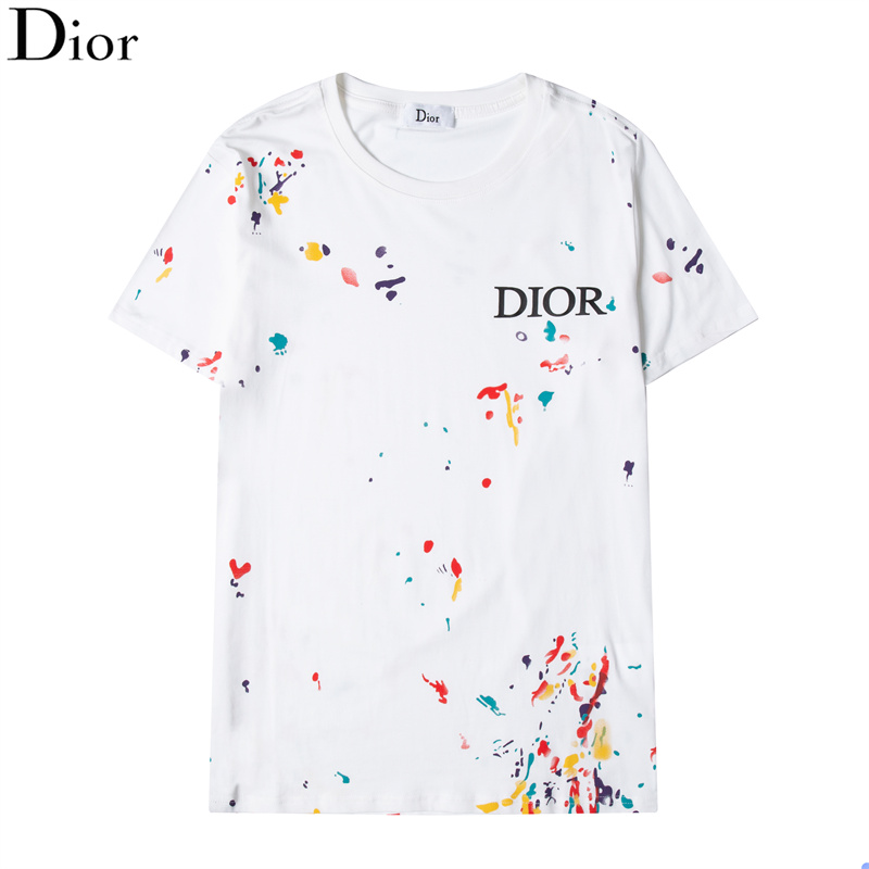 

Luxury fashion classic men's embroidery shirt cotton mens designer T-shirt white black grey polo shirt male 1