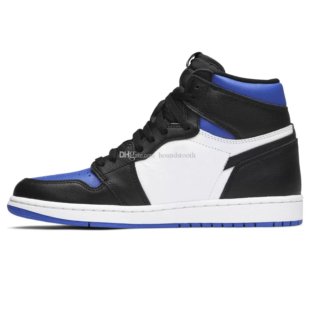 

Jumpman 1 High OG Royal Toe Basketball shoes 1s Sneakers 555088 041, Unc