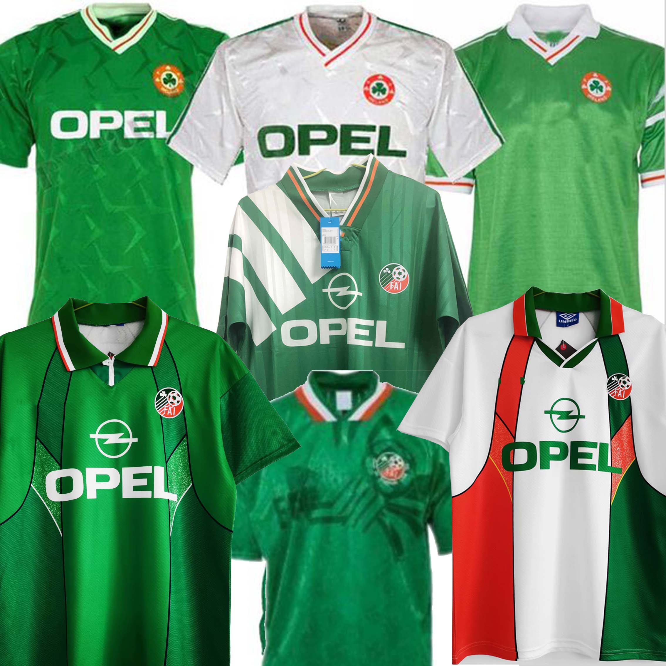 

Top thailand 1992 Home Ireland Retro soccer jersey Irish MCGRATH football shirt Republic of Irelands National Team Jerseys World cup soccers, Black
