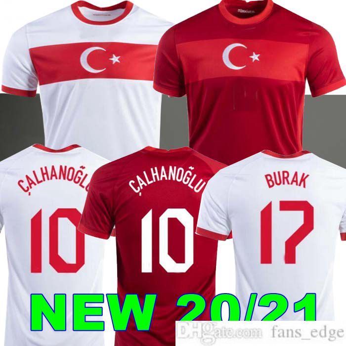 

2020 2021 Turkey Soccer Jersey ARDA INAN TOSUN TUFAN ERKIN MALLI TOPA CALHANOGLU OZTEKIN Custom Home Red Football Shirt Uniform 20 21, Black;yellow