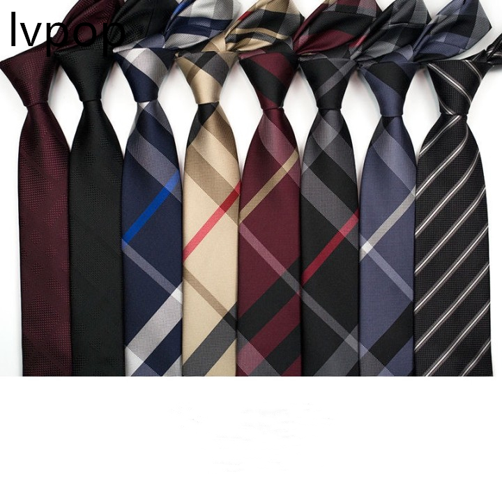 

brand Men Ties Polyester Silk Jacquard Classic Woven Handmade Necktie for Men Wedding Casual Bridegroom Party Dress Business Neck Tie
