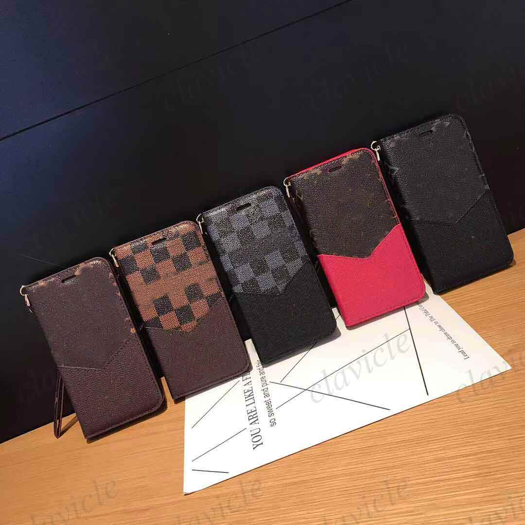 

Fashion Wallet Designer Phone Case for iPhone 12 12pro 11 11pro Max X Xs Xr 8 7 6 6s plus 8Plus 7Plus Cover
