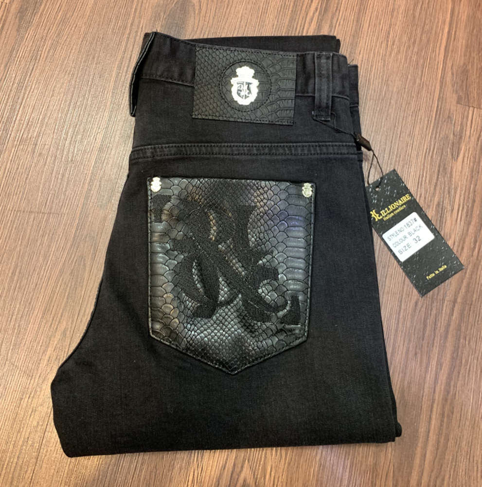 

Billionaire designer skinny Jeans 2021 Winter Fat New Cato Fashion England Casual Borrowing Elasticity High Quality, Black