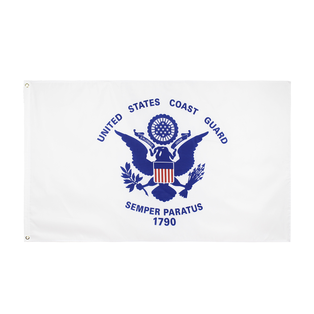 

3x5 ft united states of american Military USCG coast guard Flag polyester factory price