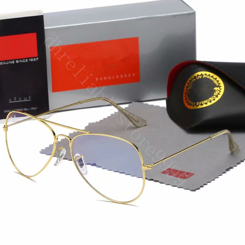 

Sunglasses brand classic pilot fashion women sun glasses UV400 gold frame green mirror 58mm lens with box