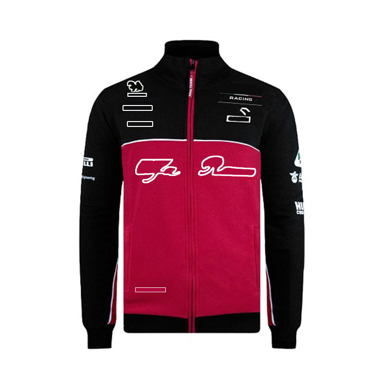 

F1 racing suit long-sleeved jacket spring and autumn casual sweater warm jacket team work clothes can be customized