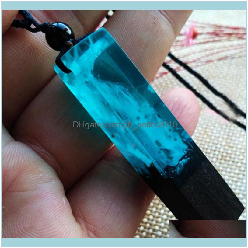 

Necklaces & Pendants Jewelryhandmade Wood Resin Sweater Choker Chain Necklace Ethnic Boho Multicolor Women Chokers Drop Delivery 2021 9Dth4