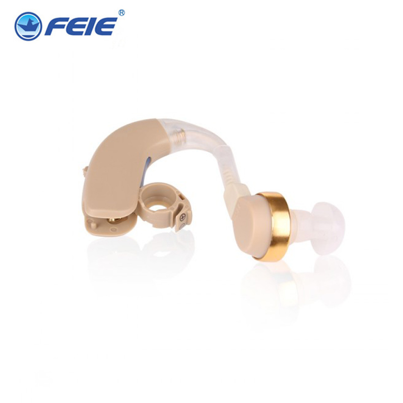Wholesale S-136 Digital Hearing Aid Aids Kit Behind the Ear BTE Sound Voice Amplifier Wireless Sound Amplifier for the DeafScouts-image-732959740