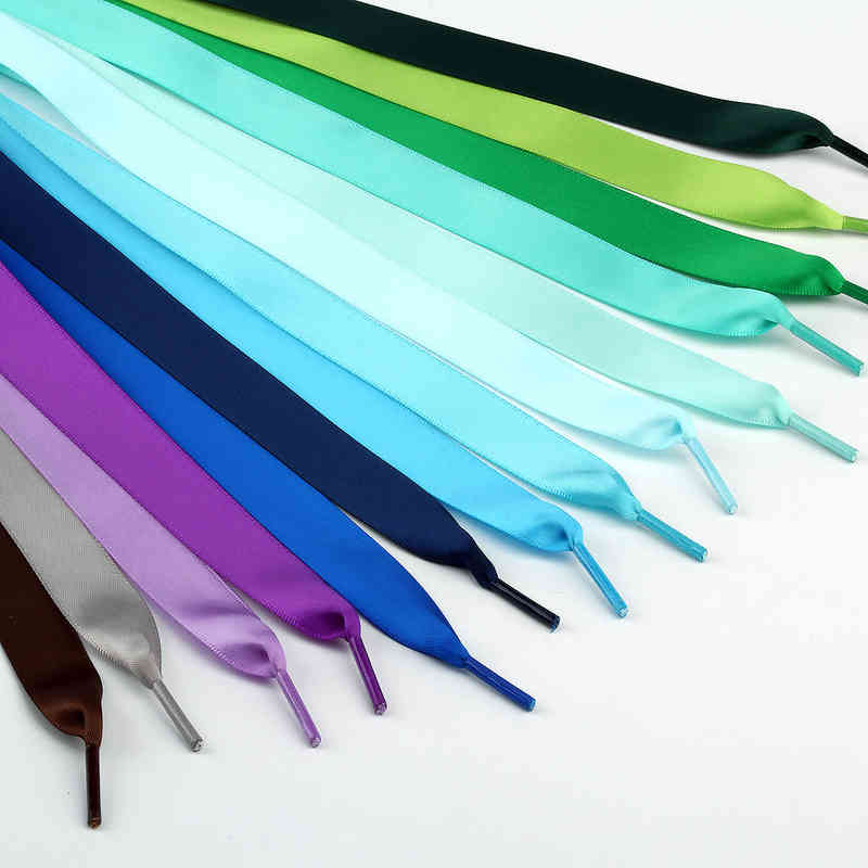

wide colorful Satin Lace smooth black candy, Blue;slivery