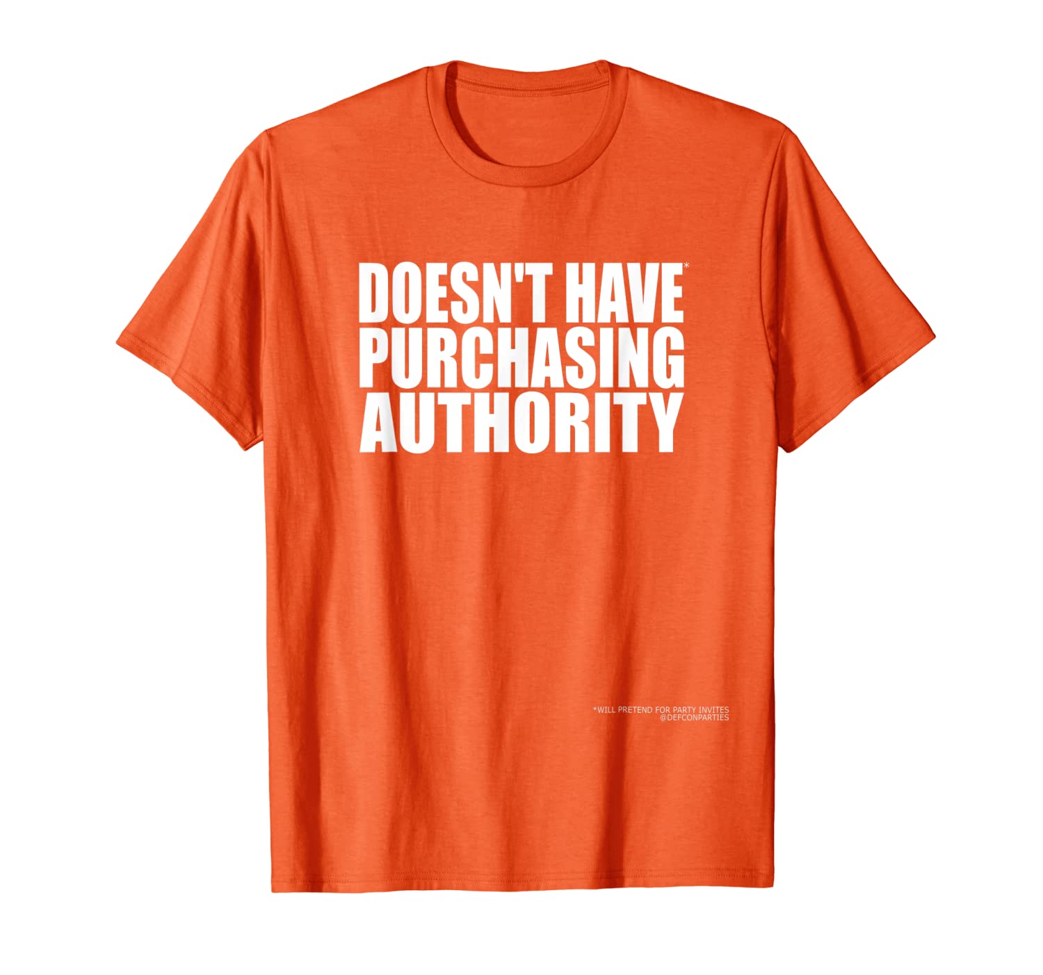 

conference protection t-shirt, White;black