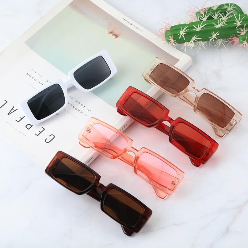 

Outdoor Eyewear Vintage Style Sunglasses Women Brand Designer Retro Female Rectangular With UV400 Rectangle Sun Glasses