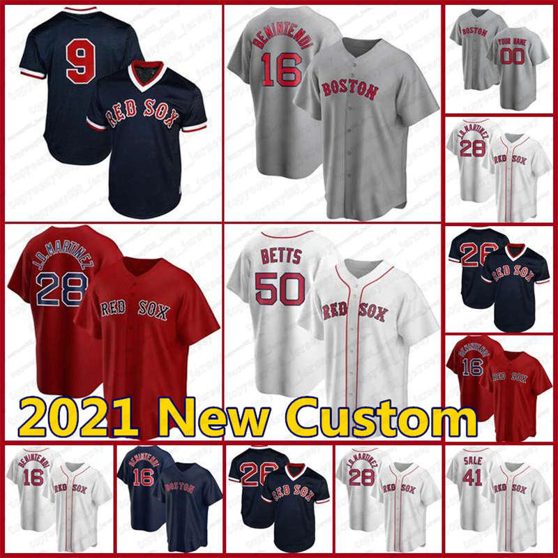 

Custom Red Jersey 28 JD Martinez 16 Andrew Benintendi 9 Ted WilliamsBaseball 26 Wade Boggs 50 Mookie Betts 34 David Ortiz Mens, Custom new cool base(hongwa)