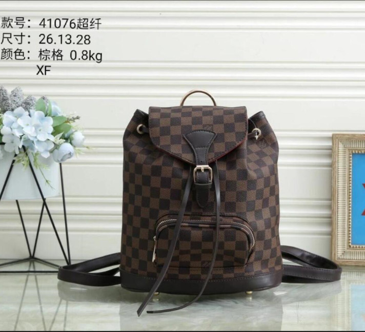 

GG's LOUIS'S VITTONing LVs VUTTON'S YSL'S Backpack Clutch Women ladies small Backpacks for Teenage Girls Female School Shoulder bag pack Three kinds of color, White