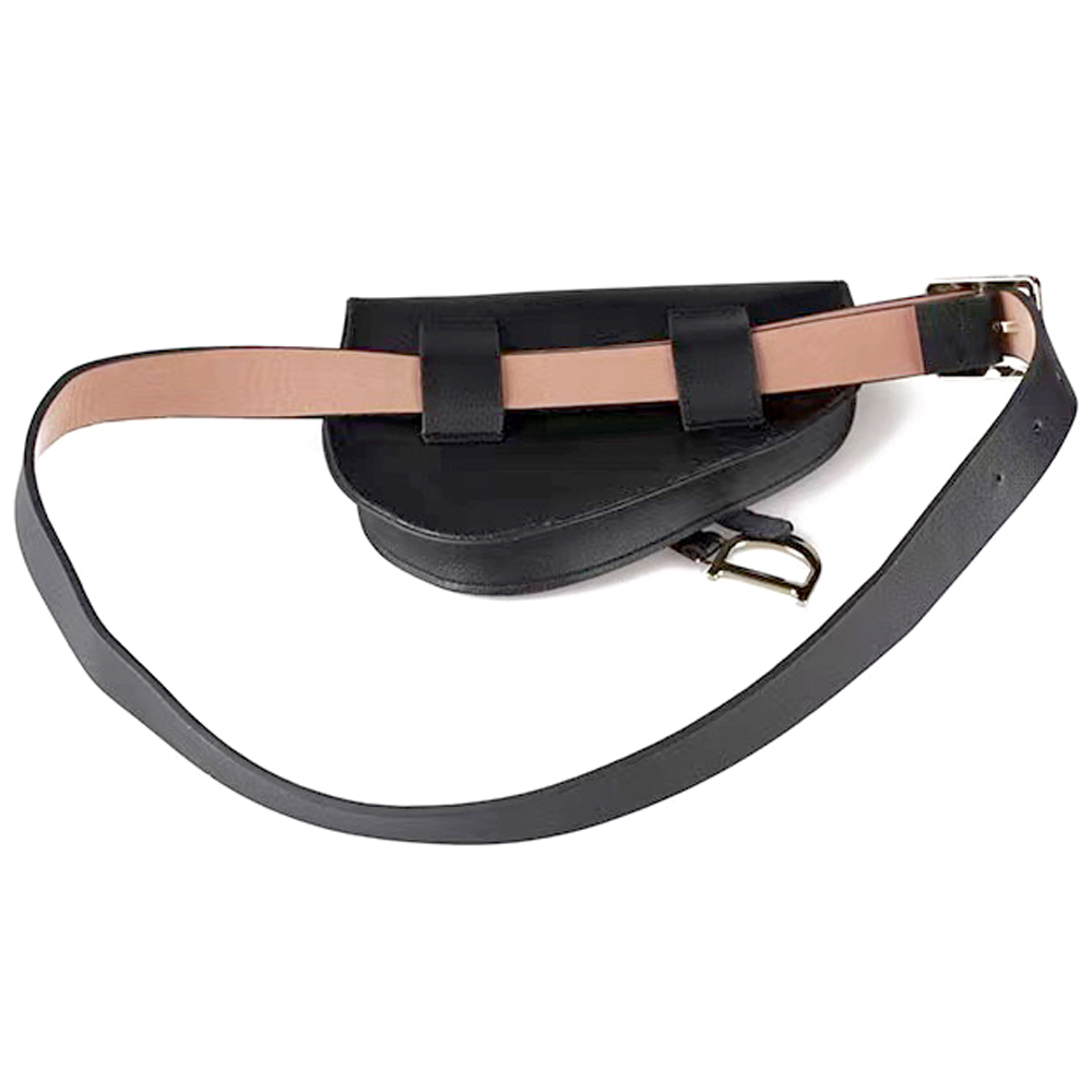 

Snake pattern fashion belt bag Saddle belt detachable Outdoor riding PU leather street hip-hop style mini Traveling sperson co2503468, Multi