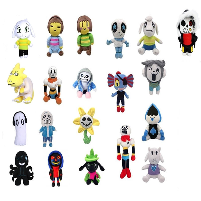 

20 legendary plush toys undertale game peripheral sans doll gift 25-36cm