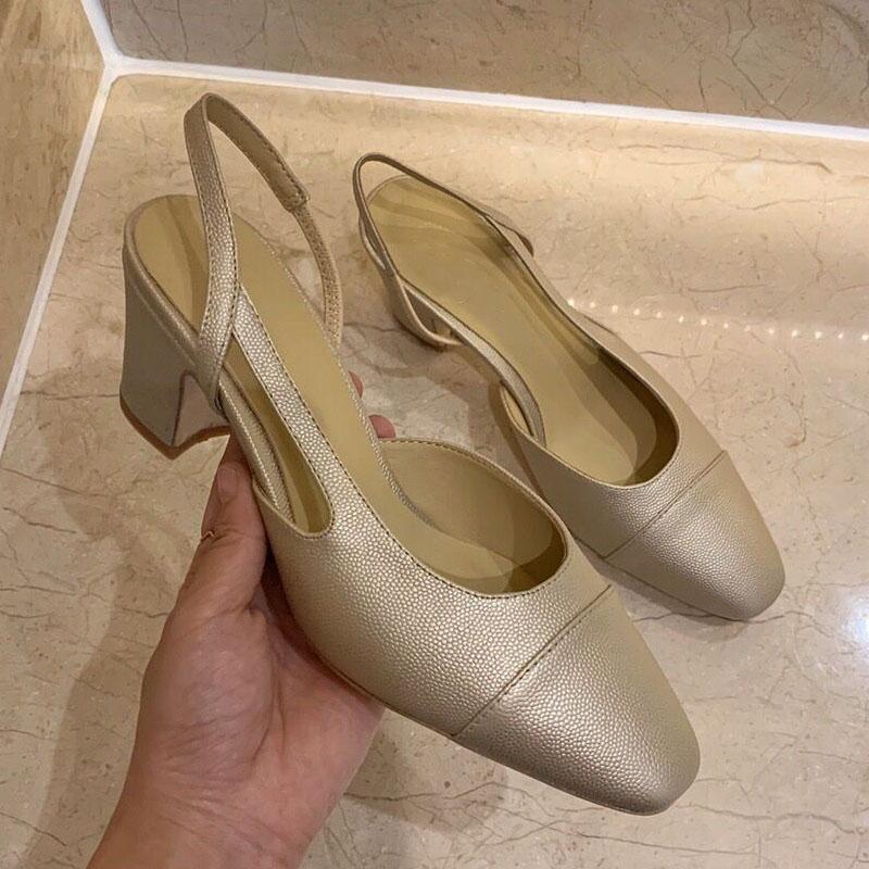 

2021 Fairy style summer women's sandals evening breeze gentle designer high heels toe cap fashionable leather comfortable roman ribbon office 3, Look at the pictures