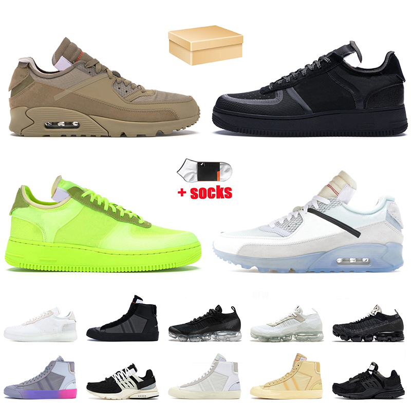 

Co-Branded Fashion Running Shoes White Blazer Mid 77 Airforce One Vaports Max Fly Knit 90s Air Force 1 Vintage Black Volt Off Platform Sneak