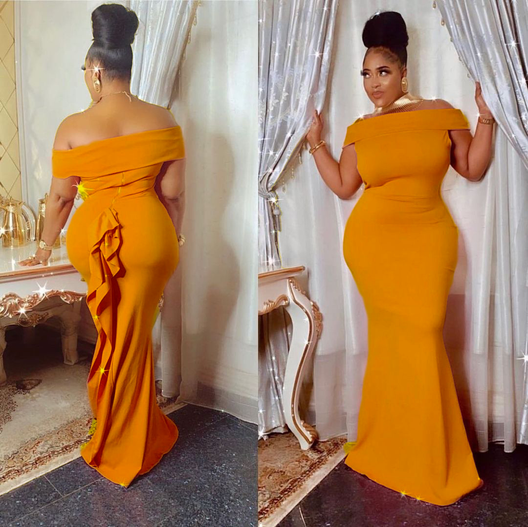 

Simple Mermaid Evening Dresses Off The Shoulder Prom Party Formal Gowns Satin, Water melon